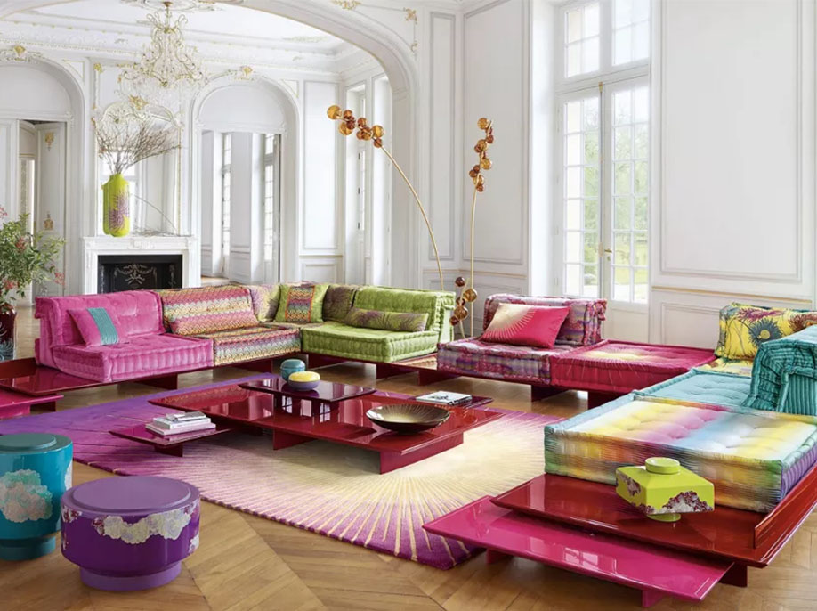 The story of the Mah Jong sofa